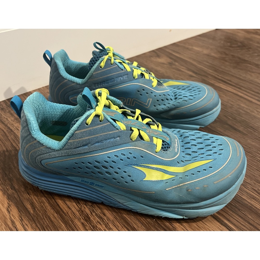 Altra Torin Three Five Womens Running Shoes Zero Drop InnerFlex Comfort Sz 10